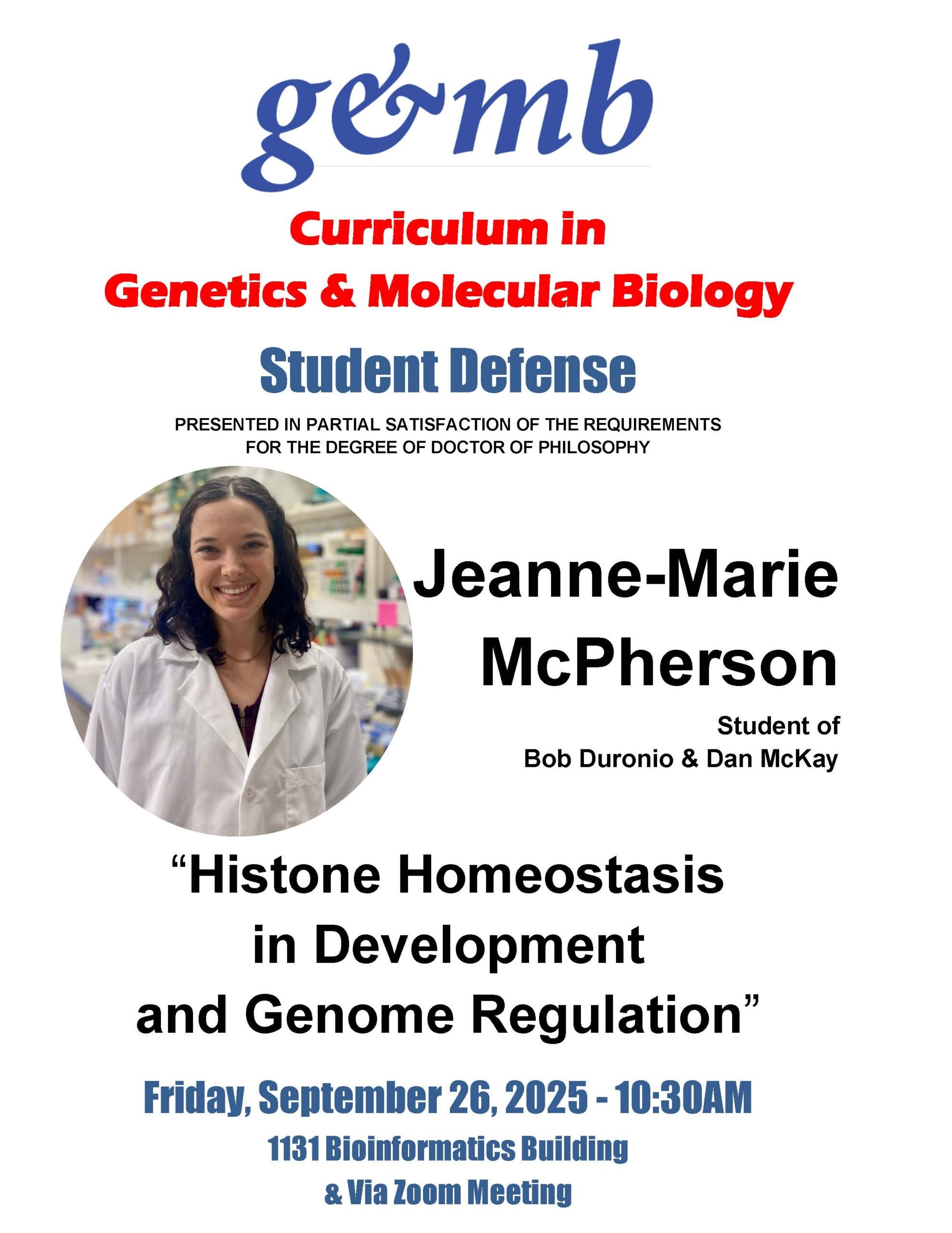 Jeanne-Marie McPherson_Defense Announcement 25 0926