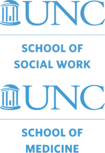 UNC School of Social Work and UNC School of Medicine Logos