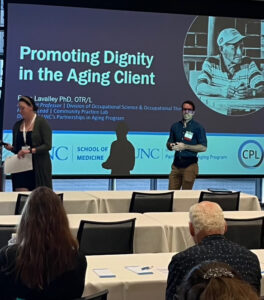 CPL Primary Lead Dr. Ryan Lavalley presents "Promoting Dignity in the Aging Client"