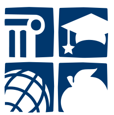 DPI Logo, 4 blue squares