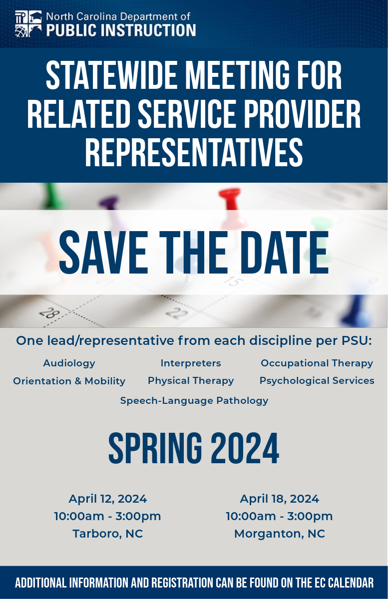 Save the Date Spring 2024