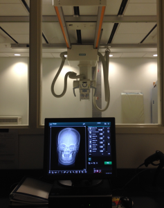 Fully equipped CR imaging suite