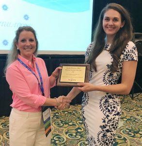 Janelle Bludorn, PA-C, received the 2018 PA of the Year Award from the North Carolina Academy of Physician Assistants.