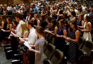 The Division of Physical Therapy Class of 2021 Professionalism Ceremony.