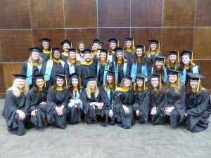 The Division of Speech and Hearing Sciences class of 2019.