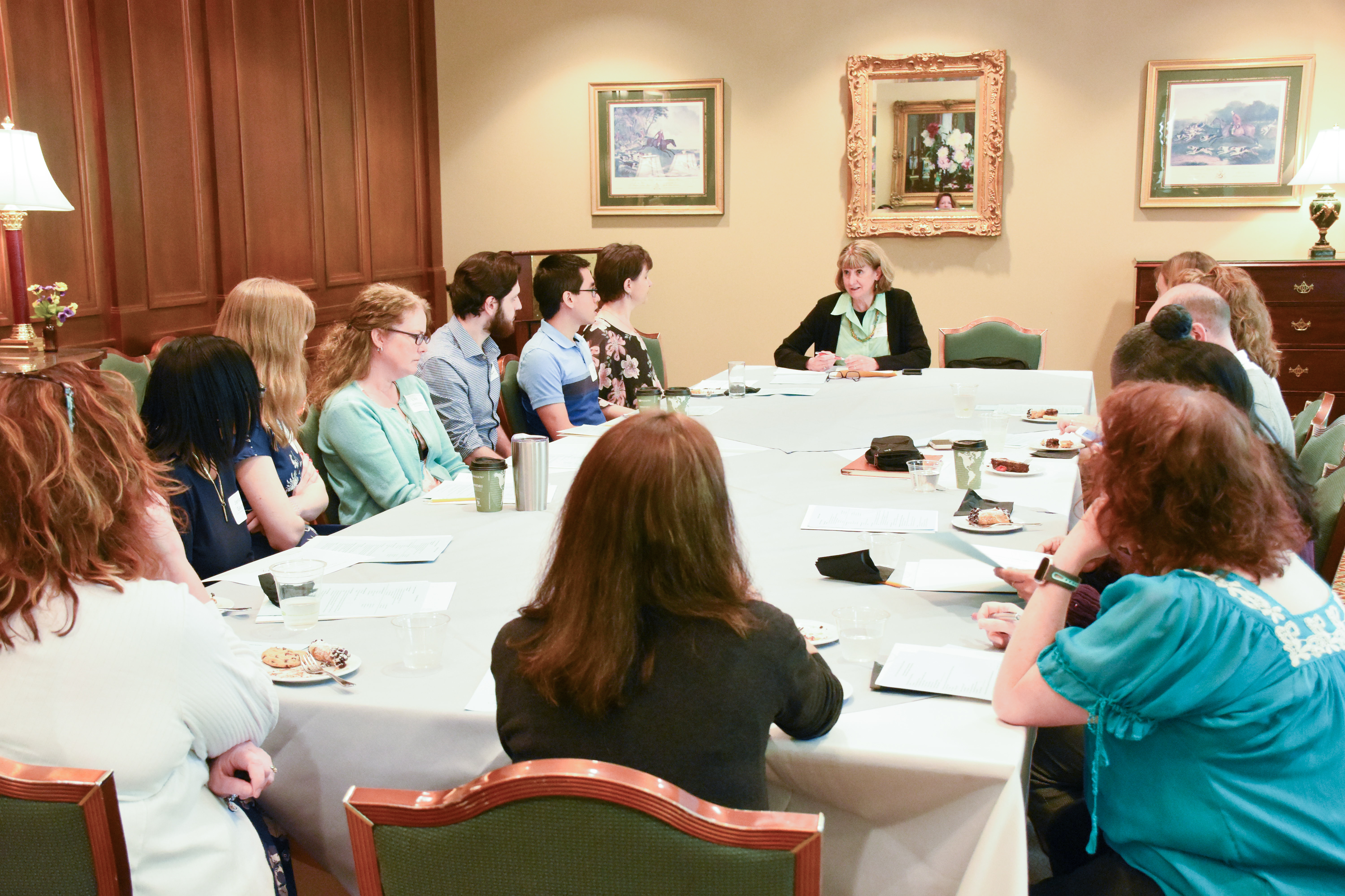 The Division of Clinical Laboratory Science breakout session at the 2019 Clinical Preceptor Appreciation Event.