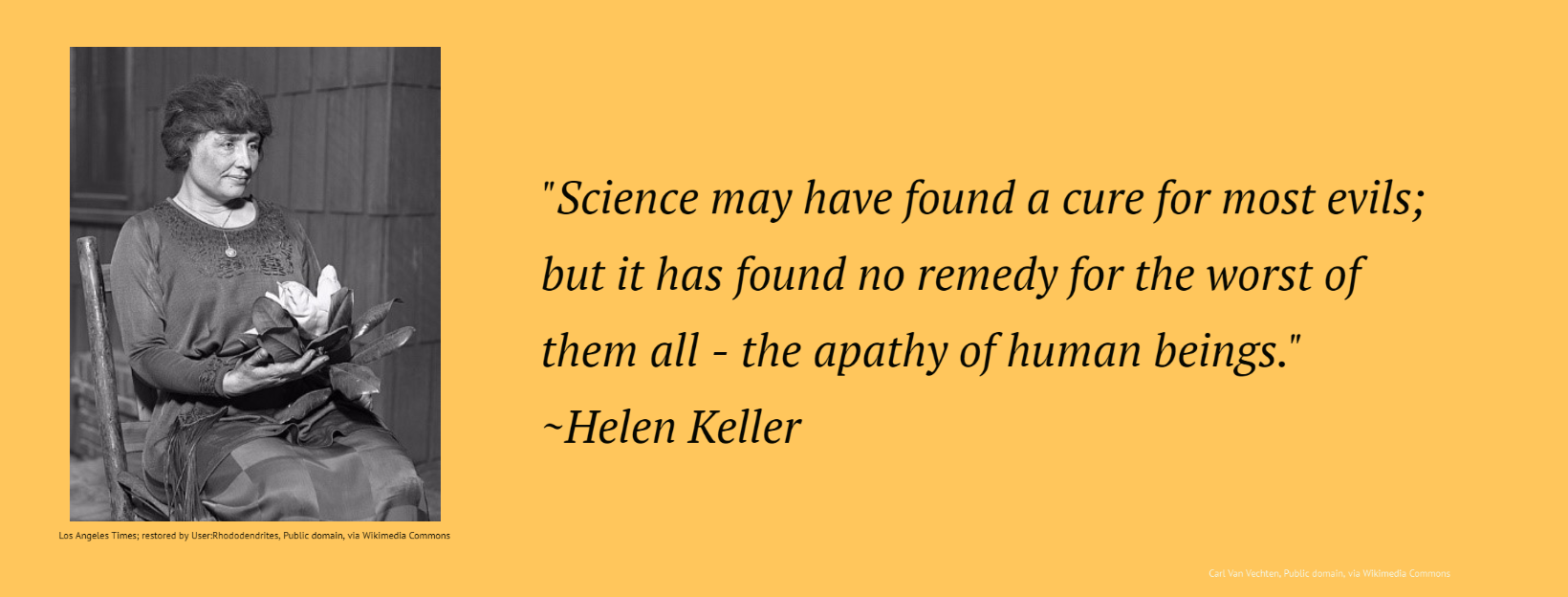 Quote – Helen Keller