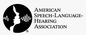American Speech-Language Hearing Association logo