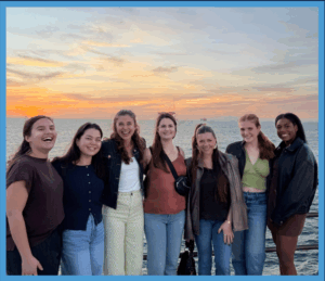 Seven third year DPT students volunteered at the APTA Combined Sections Meeting in Anaheim, CA