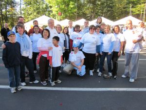 Group photo, Hemophilia of North Carolina Walk 2010.