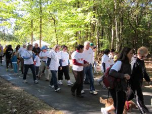 Group photo, Hemophilia of North Carolina Walk 2010.