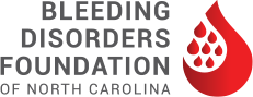 Bleeding Disorders Foundation of North Carolina logo.