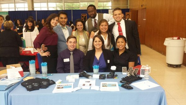 Latino Medical Student Association event table