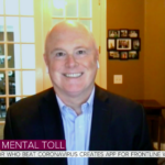 Dr. Sam McLean, the leader of the Institute for Trauma Recovery, smiles on video interview with The Today Show