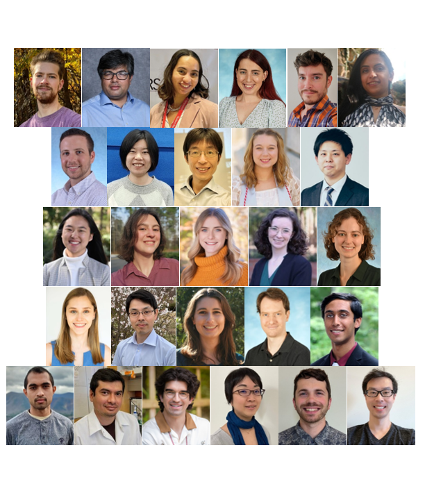 Collection of headshots of MLI Postdocs & Grad Students