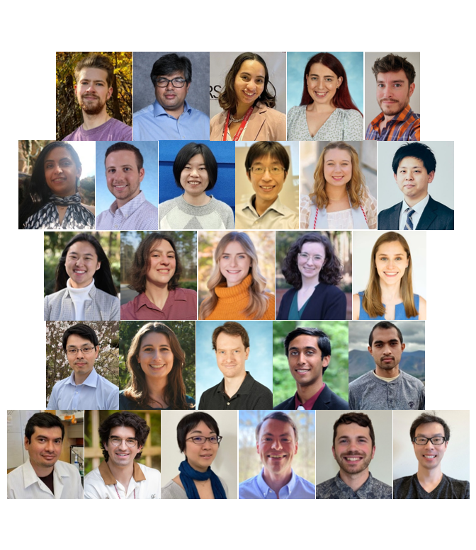 Collection of headshots of MLI Postdocs & Grad Students