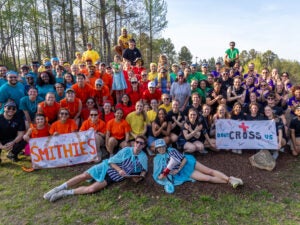 Group photo of students at the annual College Cup event.