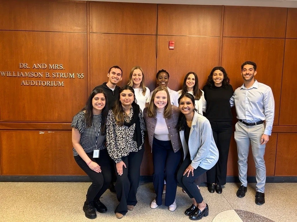 Group picture of the Class of 2026 CLQS scholarly concentration cohort.