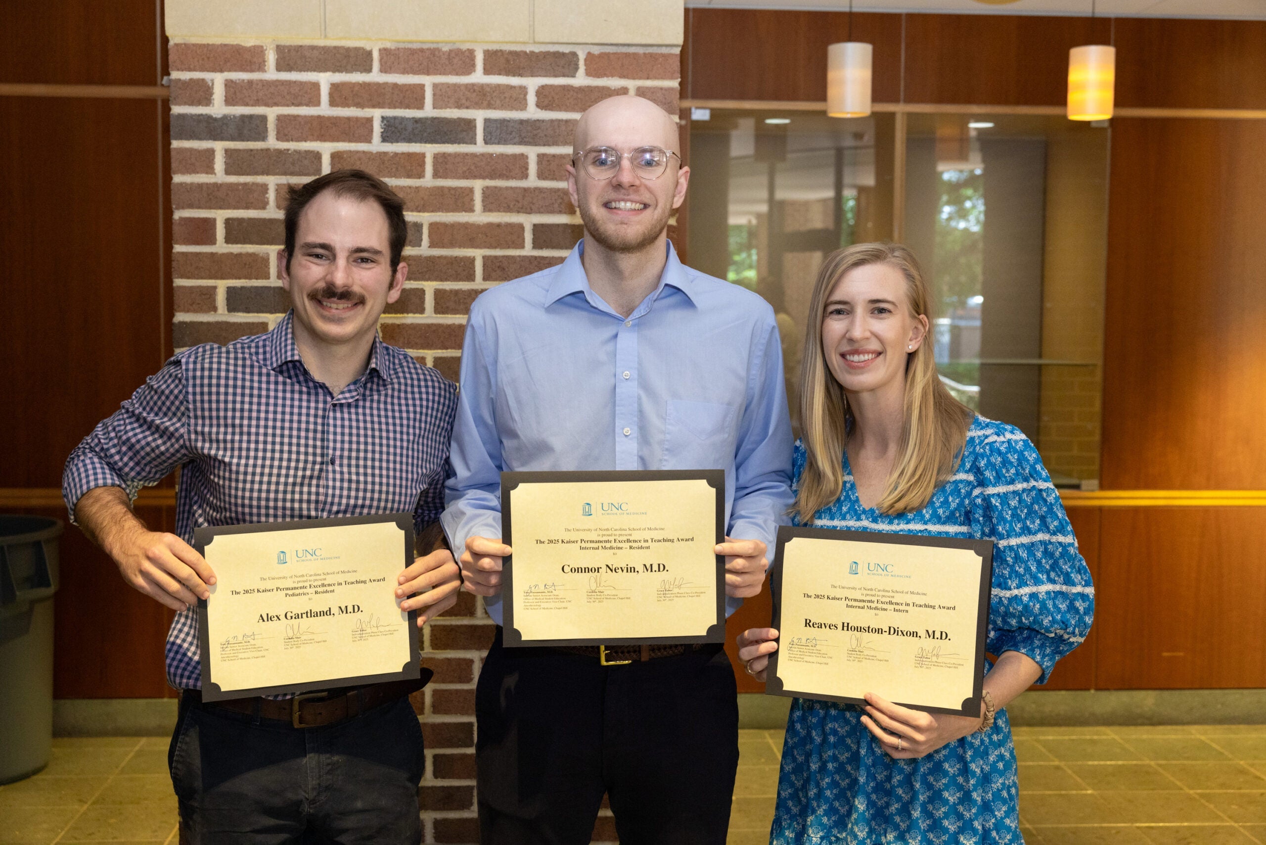 Three award recipients honored at the 2025 Fall Convocation & Awards Ceremony