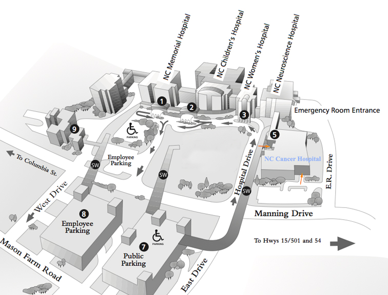 UNC-hospital-map