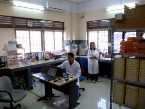 AFRIMS Laboratory in Anlong Veng