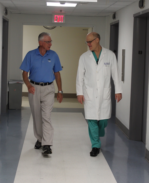 Earl Lange returns to UNC Medical Center