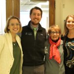 Kathryn Haroldson, MD, Anthony Mazzella, MD, Loretta Muss and Lila Stanton, MHA