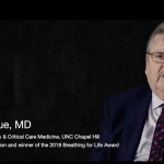 Dr. James Donohue was filmed for a video that honors him with the Breathing for Life award.