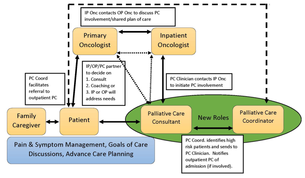 Palliative care diagram