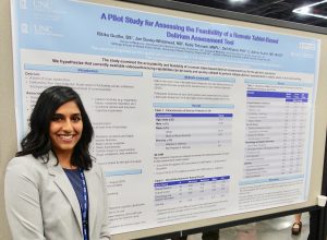 2018 MSTAR Student Ritika Gudhe presented her delirium research poster at AGS 2019.