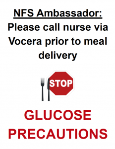 door-sign-glucose-precautions