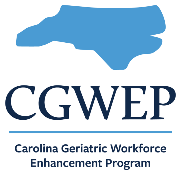 Carolina Geriatric Workforce Enhancement Program (CGWEP) logo
