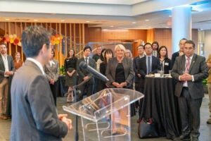 Dr. John Batsis and visiting scholars at the 2025 Aging and the Family Symposium