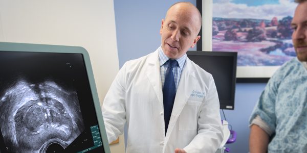 Dr. Brad Figler and Prostate Patient