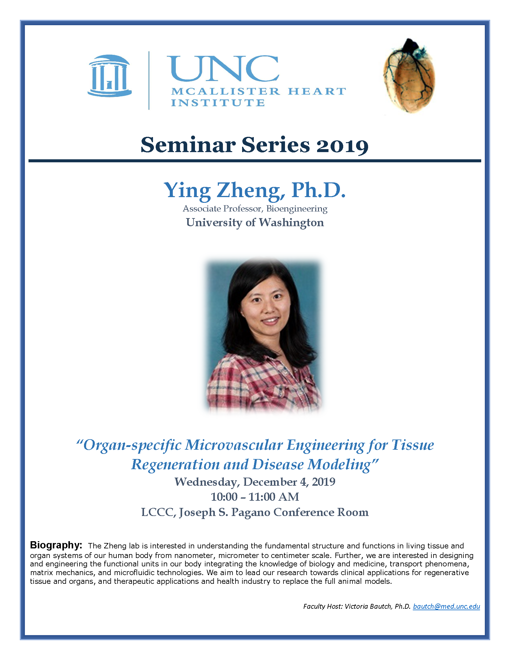 Ying Zheng, Ph.D.