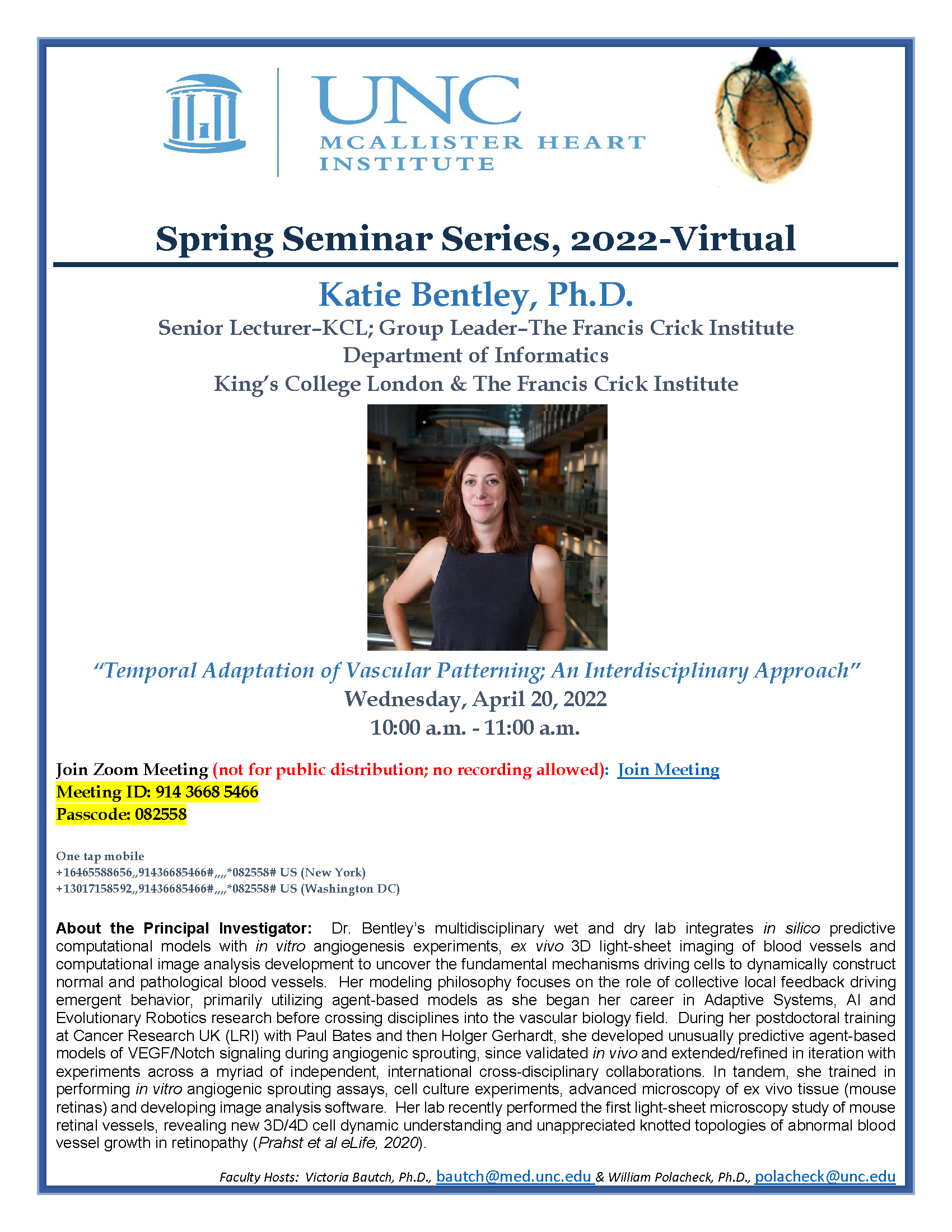 Katie Bentley, Ph.D.