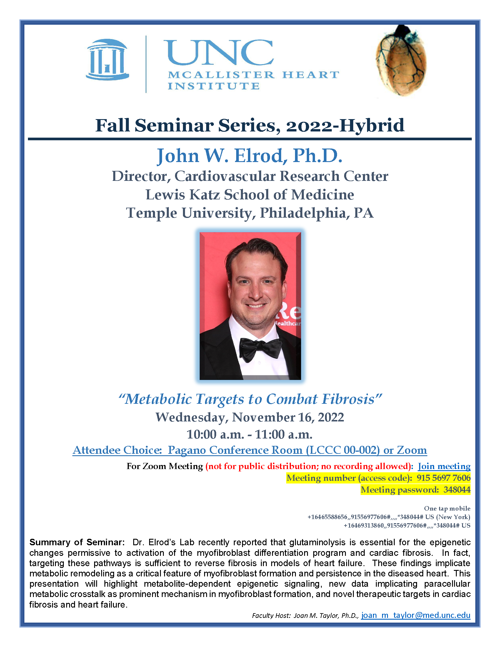 John W. Elrod, Ph.D.