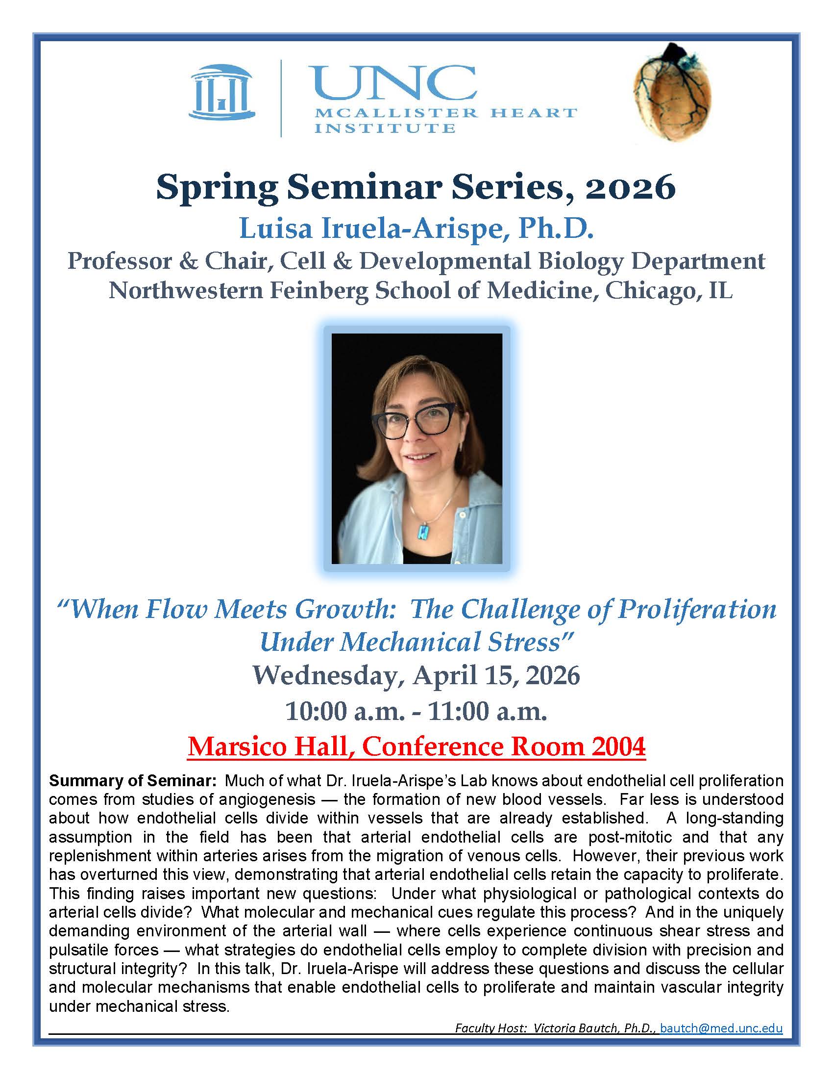 Luisa Iruela-Arispe, Ph.D.