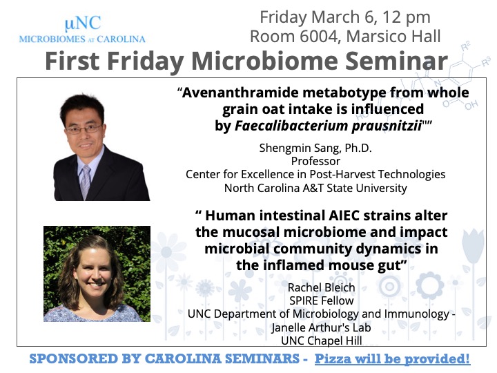 First Friday Microbiome Seminar