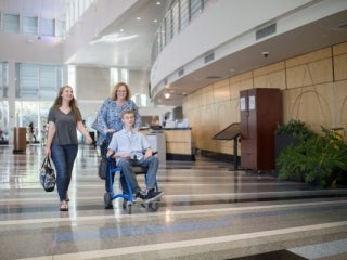 Lobby of the NC Children's Hospital