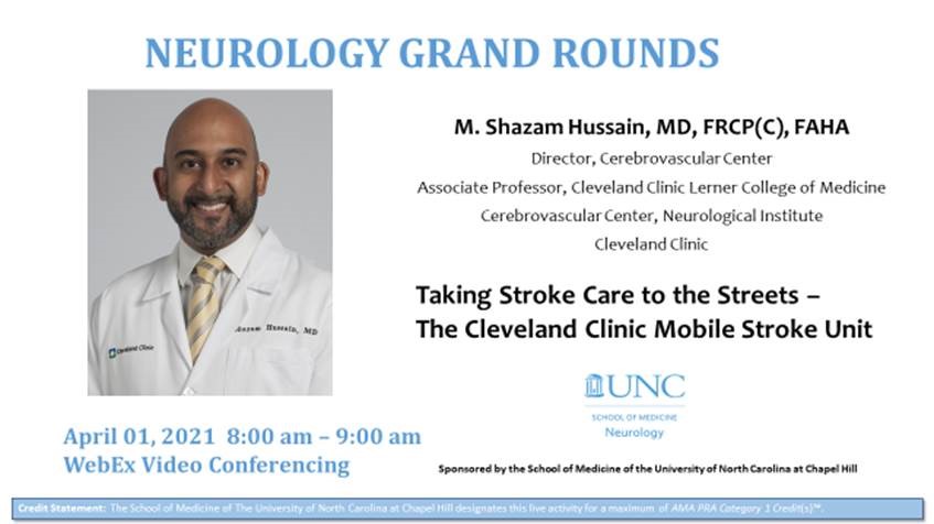 Grand Rounds featuring Dr. M. Shazam Hussain