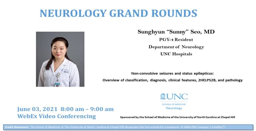 Neurology Grand Rounds - Sunghyun "Sunny" Seo, MD