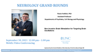 Grand Rounds with Flavio Frohlich, PhD