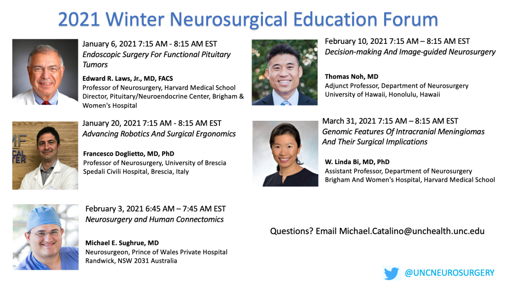 Neurosurgery Winter Lecture Series