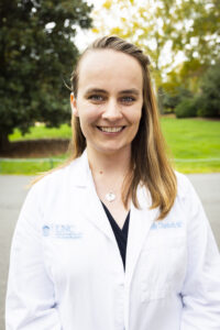 Dr. Kelly Chamberlin, neurosurgery resident at UNC Health