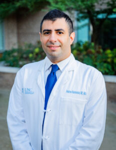 Dr. Andrew Abumoussa, UNC Neurosurgery resident
