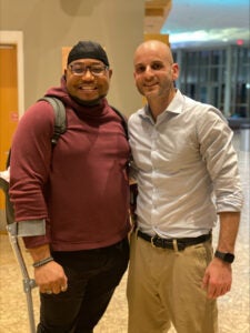 Dr. Michael Galgano with Heinley