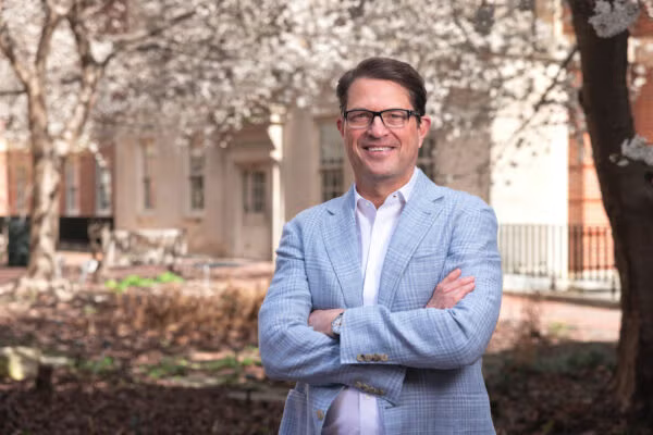 Dr. Jeffrey Stringer pictured on UNC Chapel Hill Campus 2026