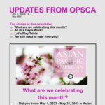 OPSCA May 2023 Newsletter