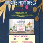OPSCA October 2023 Newsletter